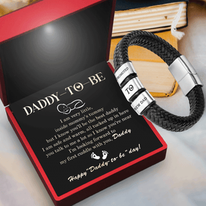 Leather Bracelet - Family - To Daddy-to-be - I Know You’ll Be The Best Daddy - Gbzl18021