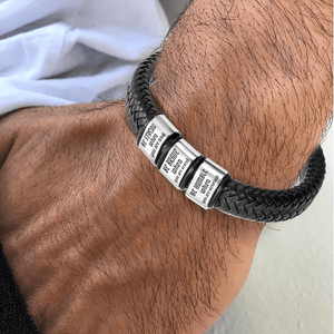Leather Bracelet - Soccer - To My Son - I Love You - Gbzl16051