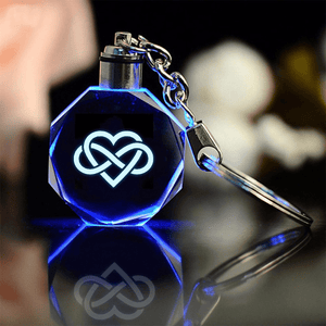 Led Light Keychain - Family - To My Man - You Made Me Whole - Gkwl26004