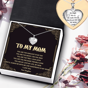 Love Locket Necklace - Family - To My Mom - You Are The Sunlight Of My Day - Gnzm19023