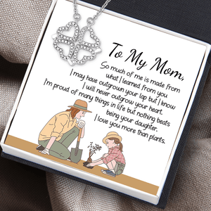 Lucky Necklace - Garden - To My Mom - I Will Never Outgrow Your Heart - Gnng19001