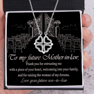 Lucky Necklace - Wedding - To My Future Mother-in-law - Thank You For Entrusting Me - Gnng19003