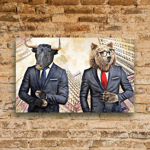 Matte Canvas - Stock - To My Best Friend - Bull And Bear - Sjkc33002
