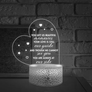 Memorial Led Light - Family - The Loss Of A Loved One - You Left Us Beautiful Memories - Glca33001