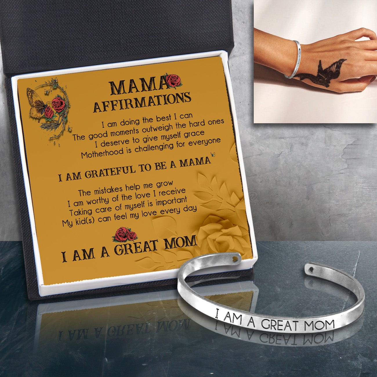 Mom Bracelet - Skull - To My New Mom - I Am A Great Mom - Gbzf19008