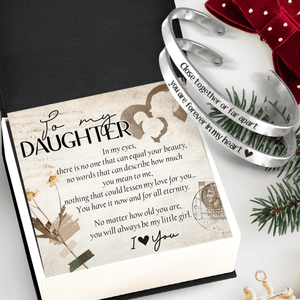 Mom & Daughter Bracelet - Family - From Mom - To My Daughter - I Love You - Gbt17009