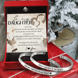 Mom & Daughter Bracelet - Family - From Mom - To My Daughter - I Love You - Gbt17009