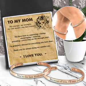 Mom & Daughter Bracelets - Skull - To My Mom - I Love You - Gbt19014