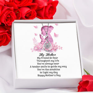 Mom Infinite Heart Necklace - Family - To My Mom - Happy Mother's Day - Gnzj19004
