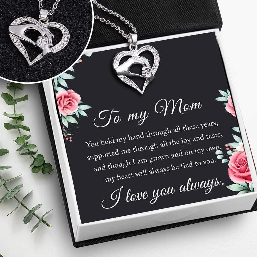 Mom gift - From Son, I hope I made you proud - Forever Love Necklace a –  Blisstide