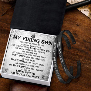 Mom & Son Bracelets - Viking - My Viking Son - Love You To Valhalla And Back - Gbt16003