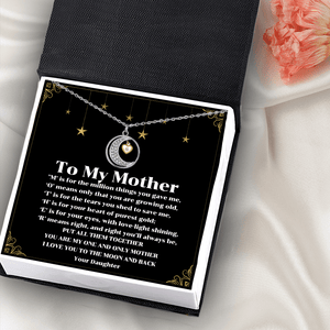 Moon Necklace - Family - To My Mom - You Are My One And Only Mother - Gnzt19004