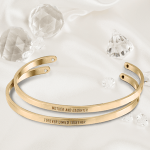 Mother Daughter Bracelets - Family - To My Mom - My Loving Mother - Gbt19025