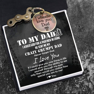 Motocross Keychain - To My Dad - How Special You Are To Me - Gkbf18004
