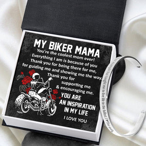 Motorcycle Bracelet - Biker - To My Mom - You Are An Inspiration In My Life - Gbzf19030