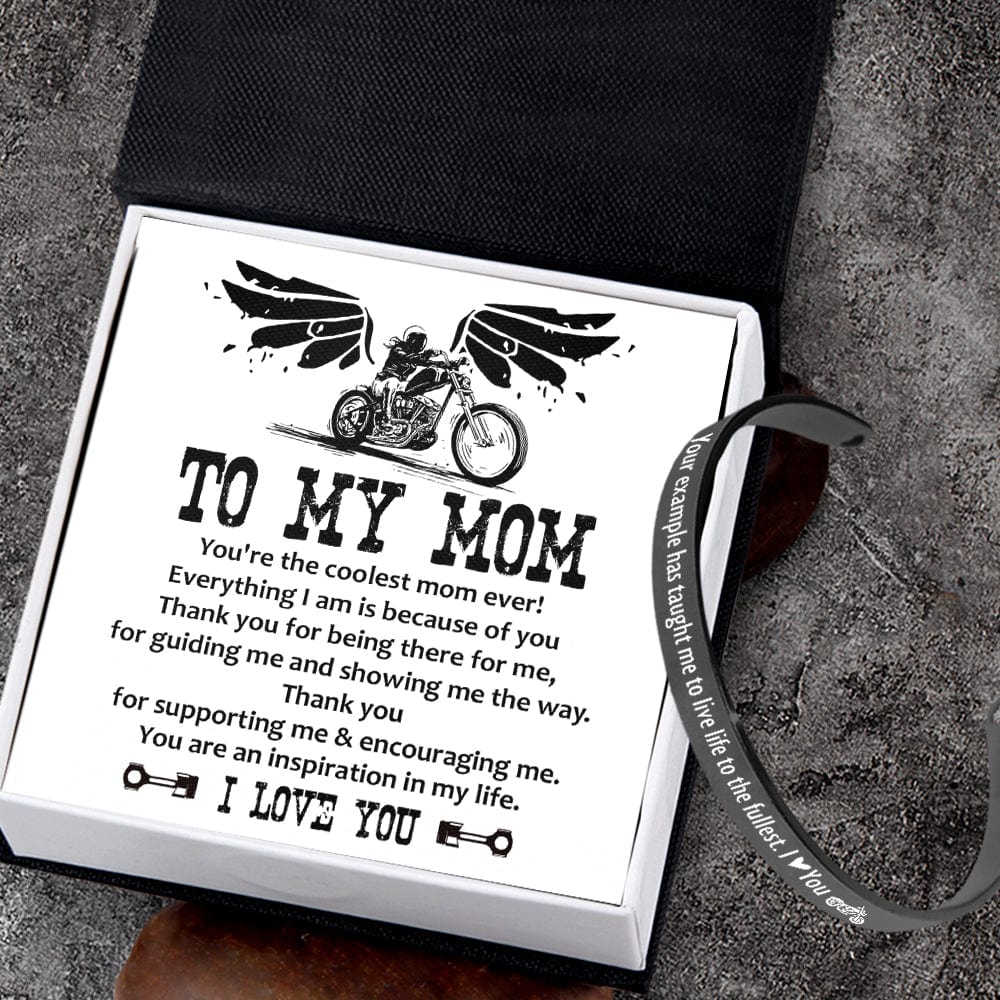 Motorcycle Keychain - To My Son - From Mom - You Will Always Be My Lit -  Wrapsify