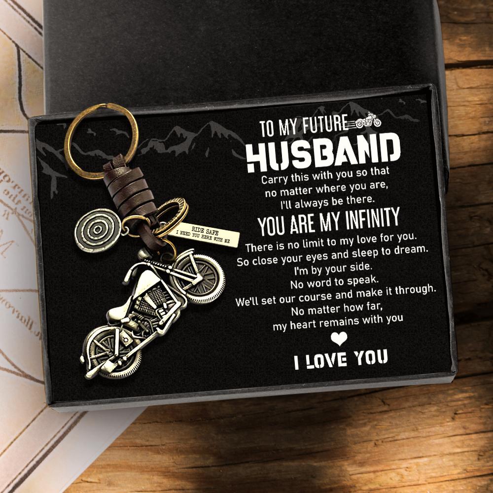 Motorcycle Keychain - To My Future Husband - You Are My Infinity - Gkx24002