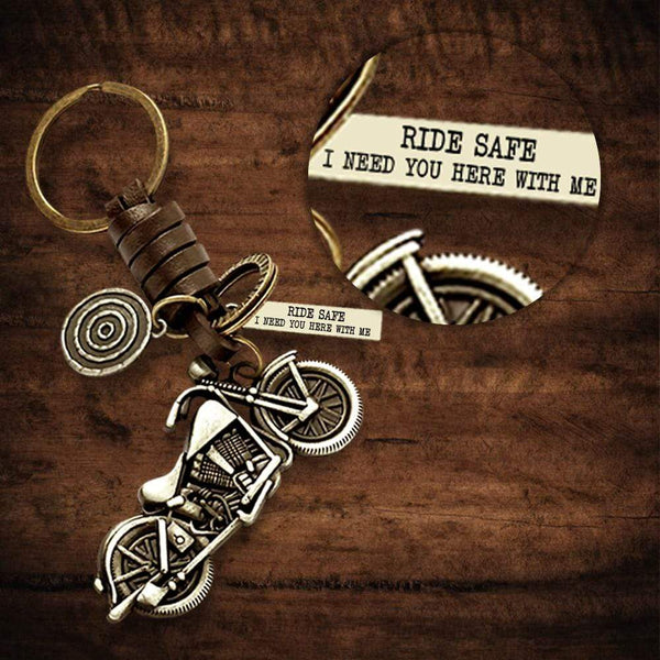 Motorcycle Keychain - To My Son - From Mom - You Will Always Be My Lit -  Wrapsify