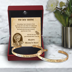 Mum & Daughter Bracelets - Skull - To My Mom - My Love For You Goes Beyond What I Can Say - Gbt19011