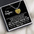 New Softball Heart Necklace - From Dad - To My Daughter - I Will Be Always Your No.1 Fan - Gnep17003