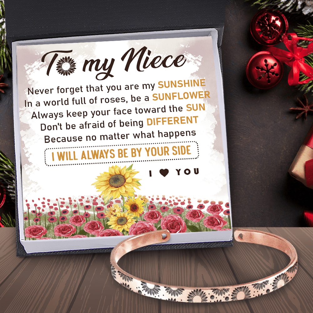 Niece Bracelet - Family - To My Niece - I Will Always Be By Your Side - Gbzf28003