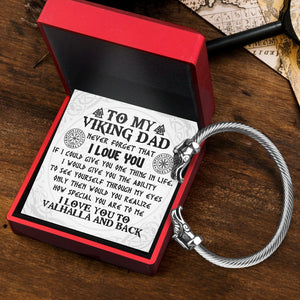 Norse Dragon Bracelet - Viking - From Son - To My Dad - Never Forget That I Love You - Gbzi18004