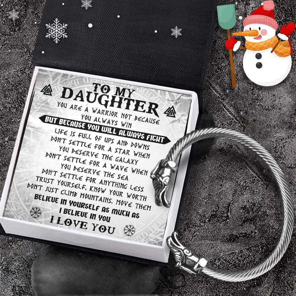 Norse Dragon Bracelet - Viking - To My Daughter - Believe In Yourself - Gbzi17002