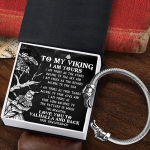 Norse Dragon Bracelet - Viking - To My Man - I Am Yours - Gbzi26005