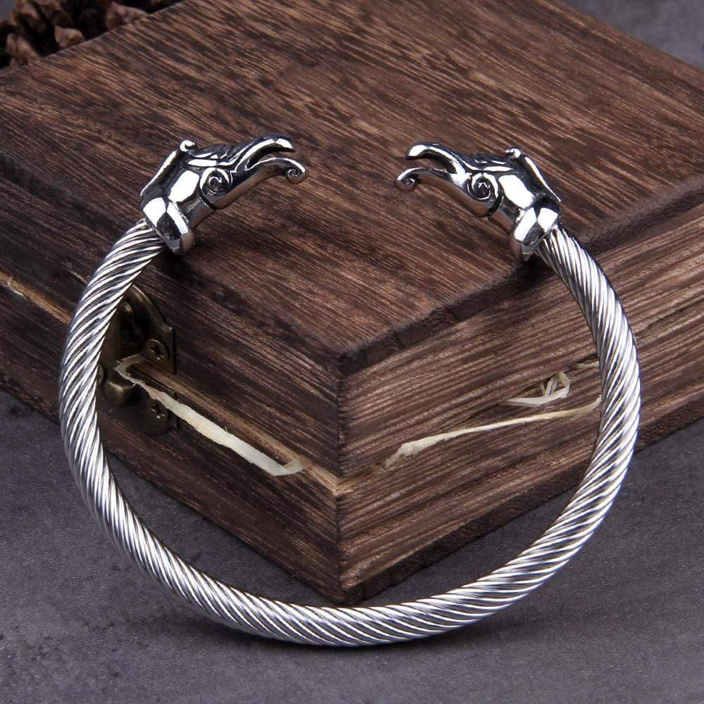 Norse Dragon Bracelet - Viking - To My Man - I Will Always Fall For You - Gbzi26004