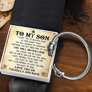 Norse Dragon Bracelet - Viking - To My Son - You Will Never Lose - Gbzi16002