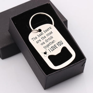 Opener Keychain - The Best Beers Are The Ones We Drink Together - Gkl26001