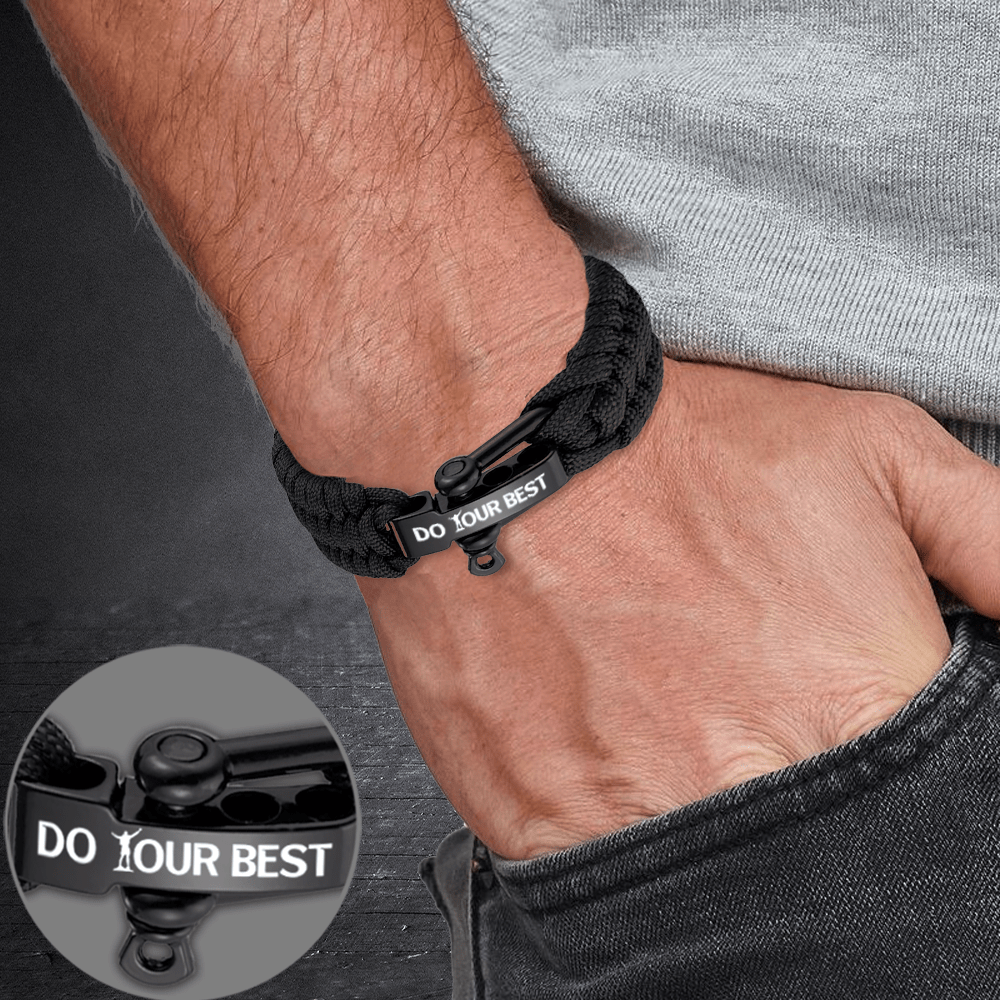 Hiking online rope bracelet