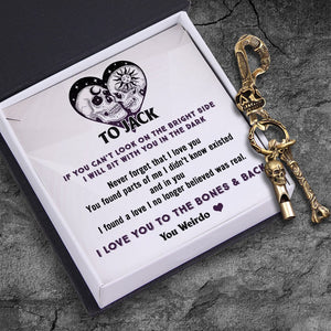 Personalised Skull Keychain Holder - Skull - To My Man - Never Forget That I Love You - Gkci26017
