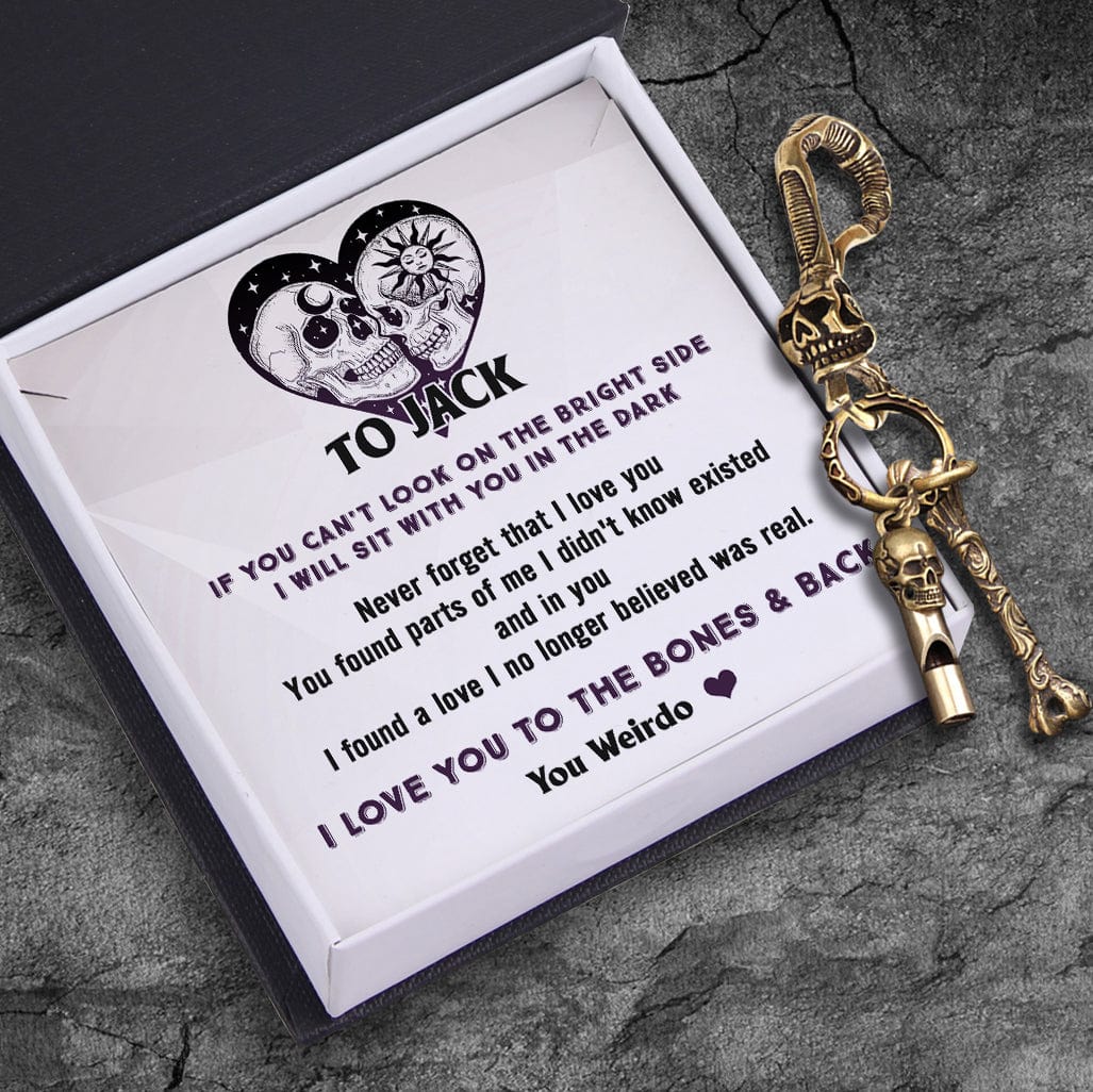 Personalised Skull Keychain Holder - Skull - To My Man - Never Forget That I Love You - Gkci26017