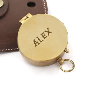 Personalized Engraved Compass - Biker - So You Always Find Your Way Back To Me - Gpb26001