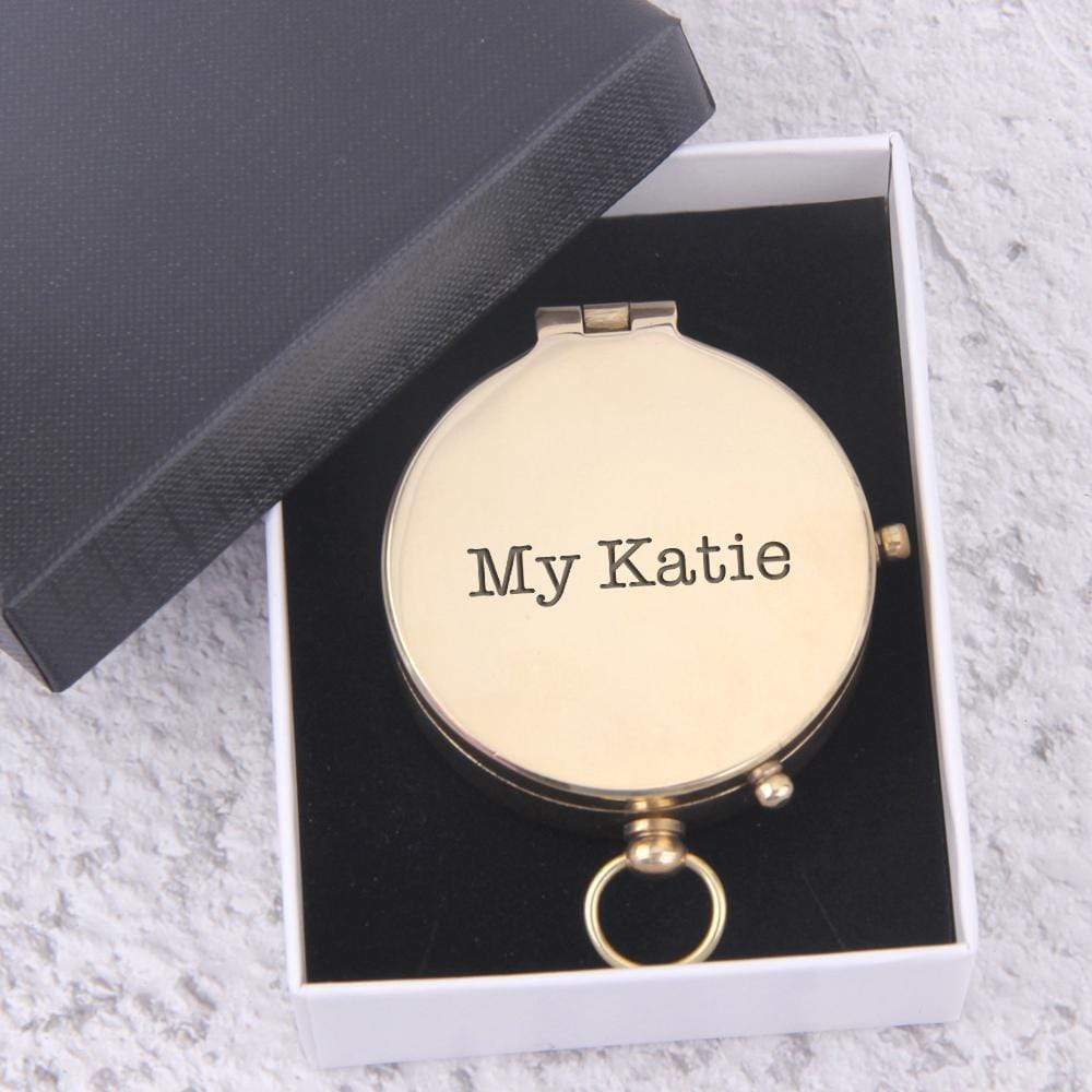Personalized Engraved Compass - You Are My Favorite Adventure - Gpb26046