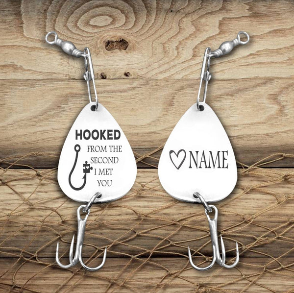 Personalized Engraved Fishing Hook - To My Man - The Day I Met You - G -  Wrapsify