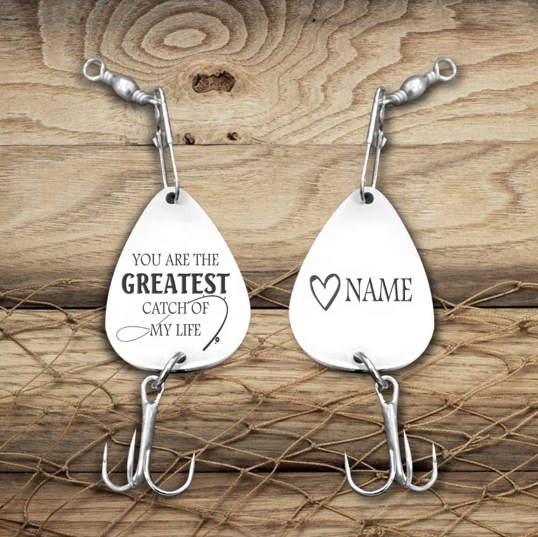 Personalized Fishing Hook - To My Man - The Greatest Catch Of My Life - Gfa26002