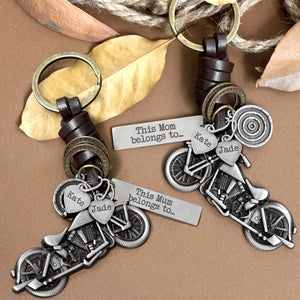 Personalized Motorcycle Keychain - Biker - To My Moto Mom - You Will Always Be  My Loving Mother - Gkx19006