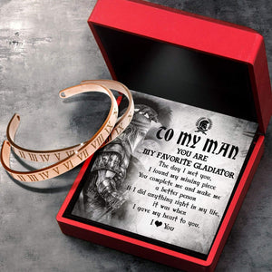 Roman Couple Bracelets - Roman - To My Man - A Better Person - Gbt26025