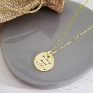 Round Necklace - Fishing - To My Beautiful Soulmate - I Love You More - Gnev15007