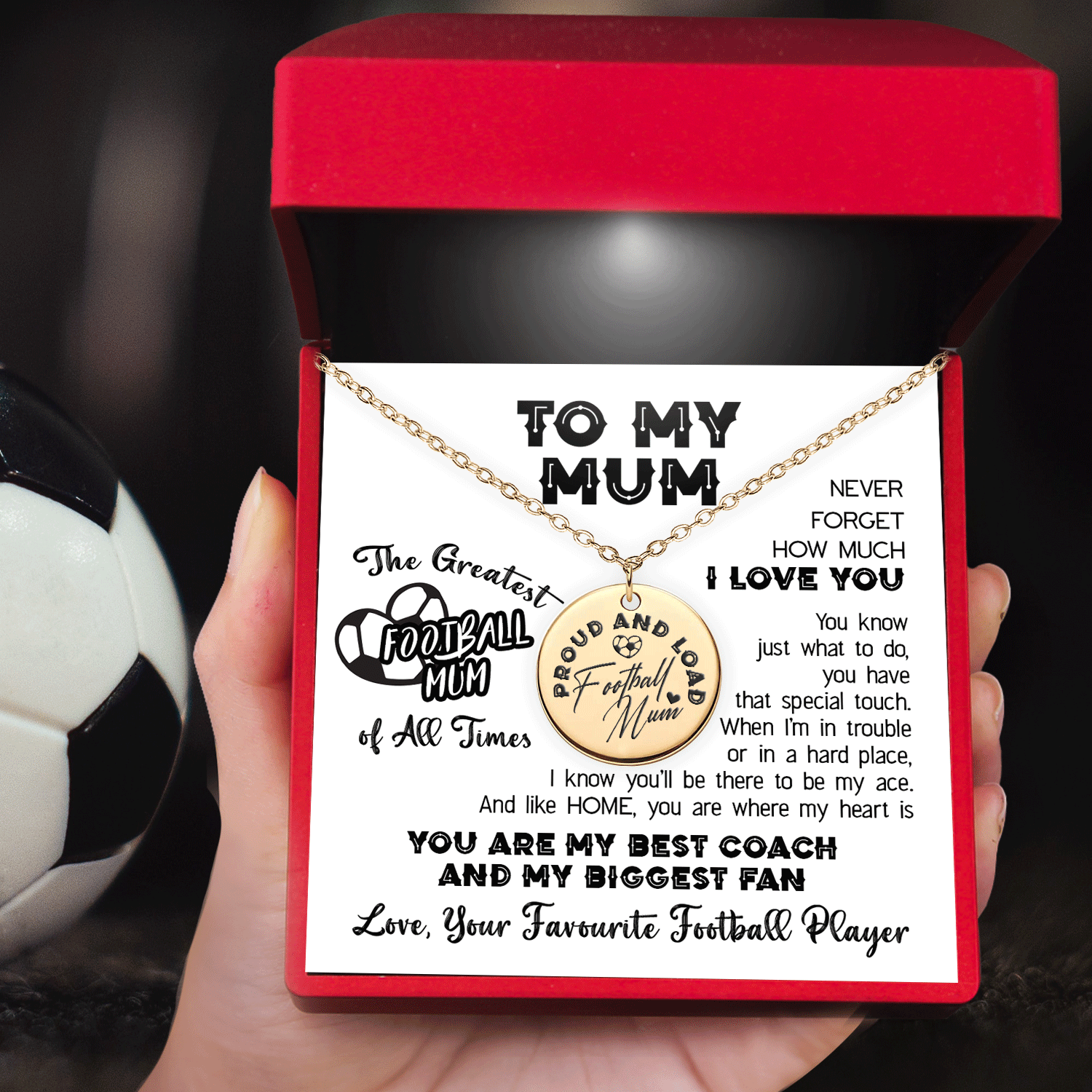 Coach sales necklace round