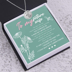 Round Necklace - Garden - To My Future Wife - You Complete Me - Gnev25005