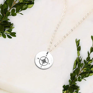 Round Necklace - Travel - To My Mom - I Will Never Outgrow Your Heart - Gnev19022