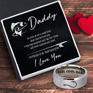 Rune Ring - Fishing - To My Dad - I'm Proud To Be Your Daughter - Gri18017