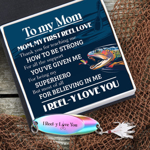 Sequin Fishing Bait - Fishing - To My Mom - I Reel-y Love You - Gfab19004