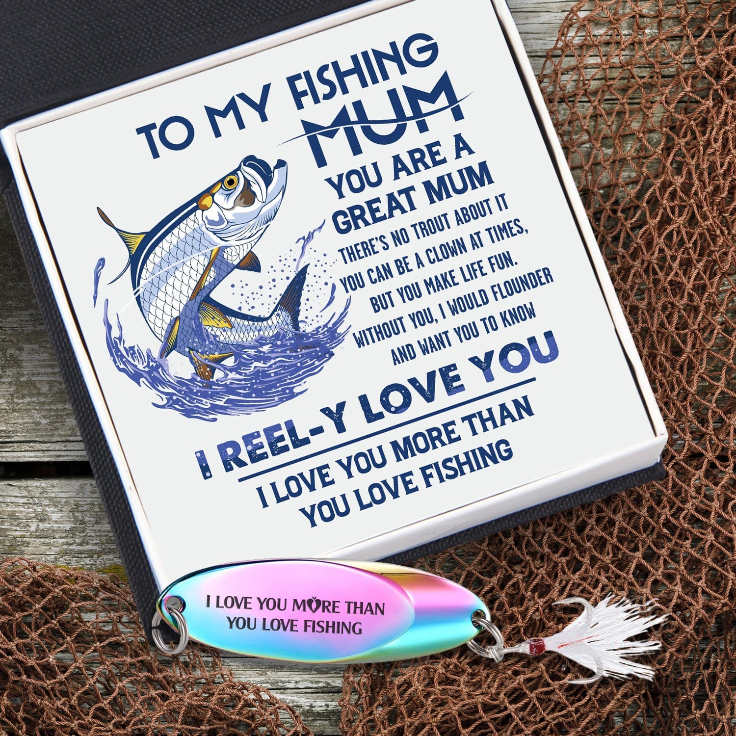 Fishing Lures - Fishing - To My Dad - You Truly Are The Best Fishing Dad -  Gfaa18006