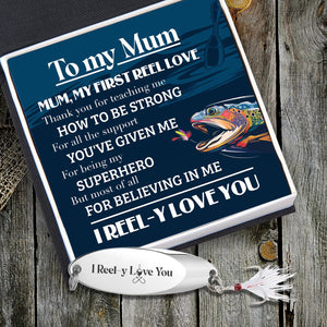 Sequin Fishing Bait - Fishing - To My Mum - I Reel-y Love You - Gfab19009