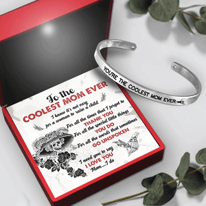 Skull Bracelet - Skull - To My Mom - For All The Times That I Forgot To Thank You - Gbzf19019