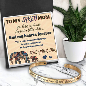 Skull Bracelet - Tattooed - To My Inked Mom - You Are The Best  - Gbzf19001